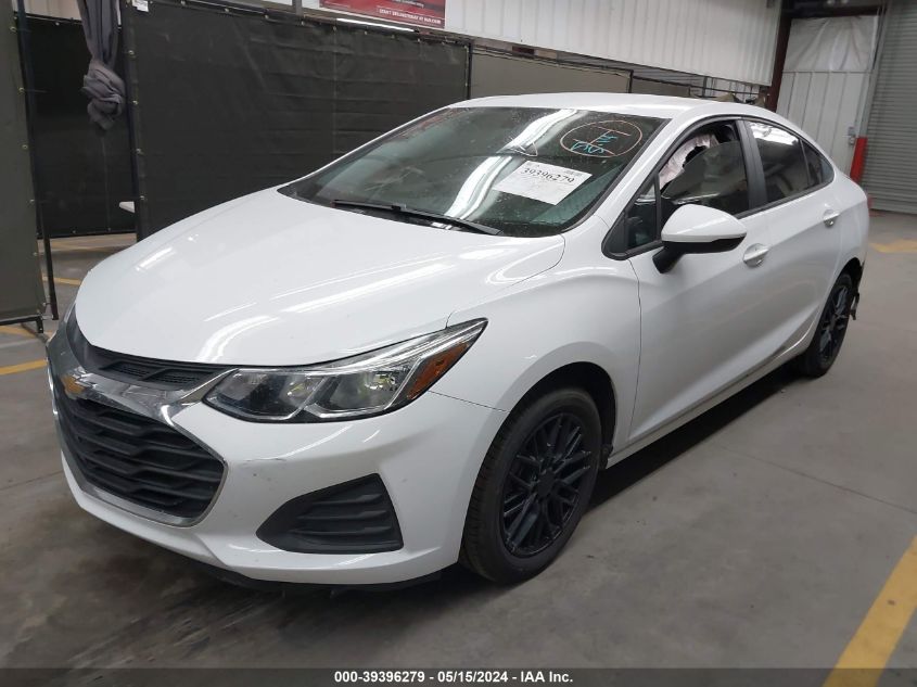 2019 Chevrolet Cruze Ls VIN: 1G1BC5SM3K7150944 Lot: 39396279