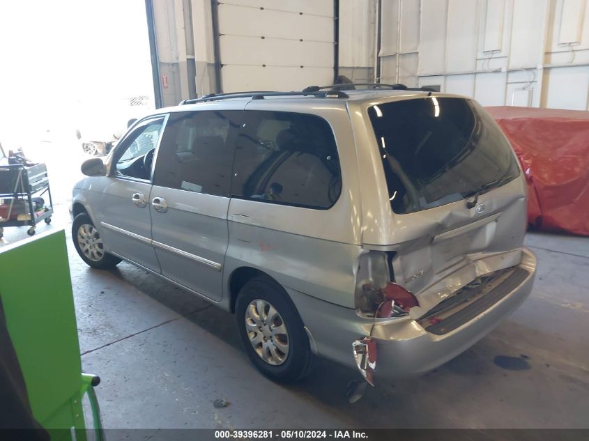 2005 Kia Sedona Ex/Lx VIN: KNDUP132956733717 Lot: 39396281