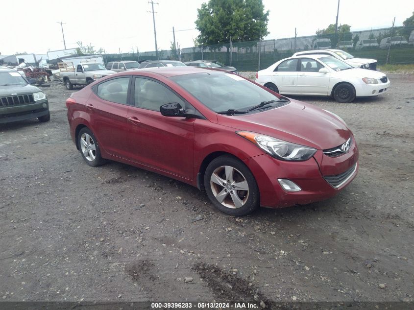 2013 Hyundai Elantra Gls/Limited VIN: 5NPDH4AE1DH420483 Lot: 39396283