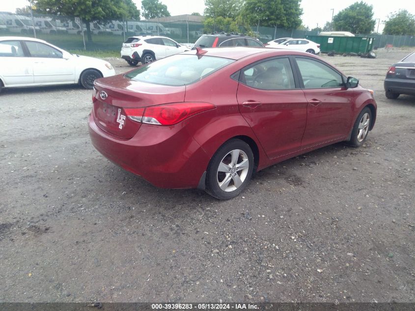 2013 Hyundai Elantra Gls/Limited VIN: 5NPDH4AE1DH420483 Lot: 39396283