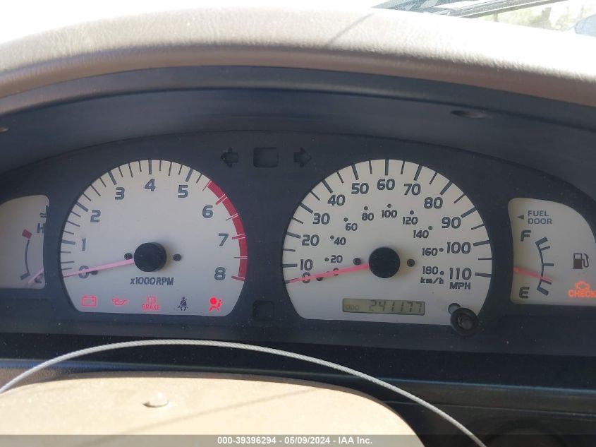 2004 Toyota Tacoma Prerunner V6 VIN: 5TESN92N34Z412443 Lot: 39396294