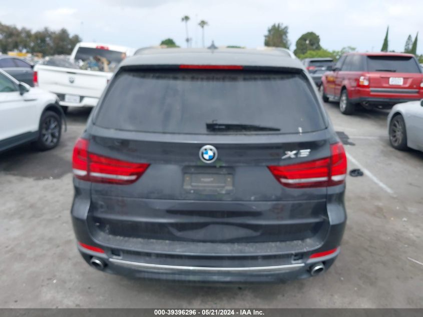 2015 BMW X5 xDrive35I VIN: 5UXKR0C56F0K65504 Lot: 39396296