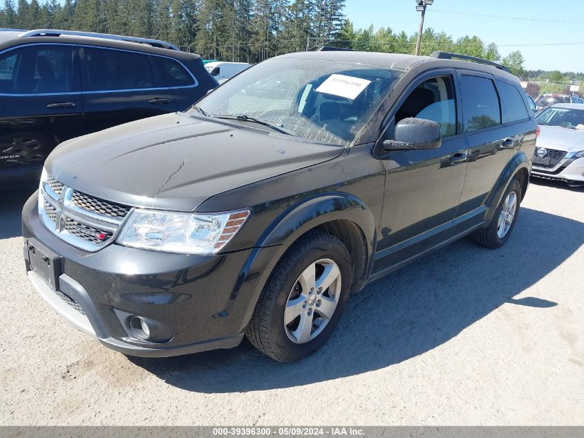 2012 Dodge Journey Sxt VIN: 3C4PDCBG3CT332651 Lot: 39396300