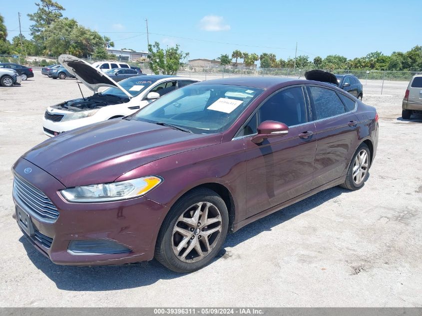 2013 Ford Fusion Se VIN: 3FA6P0H75DR262034 Lot: 39396311