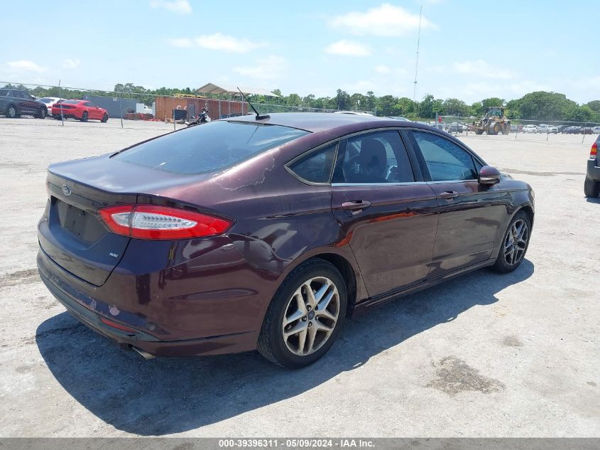 2013 Ford Fusion Se VIN: 3FA6P0H75DR262034 Lot: 39396311