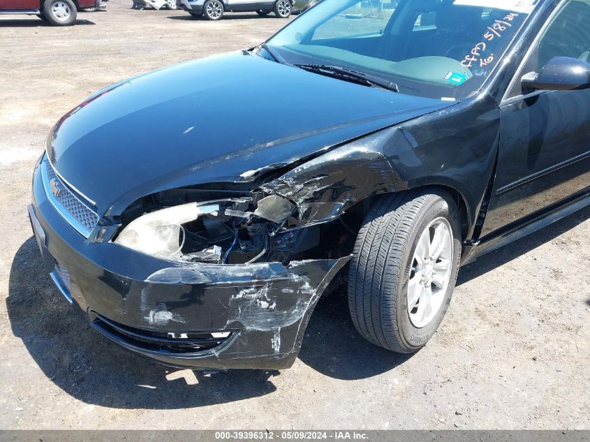 2012 Chevrolet Impala Ls VIN: 2G1WF5E35C1126087 Lot: 39396312