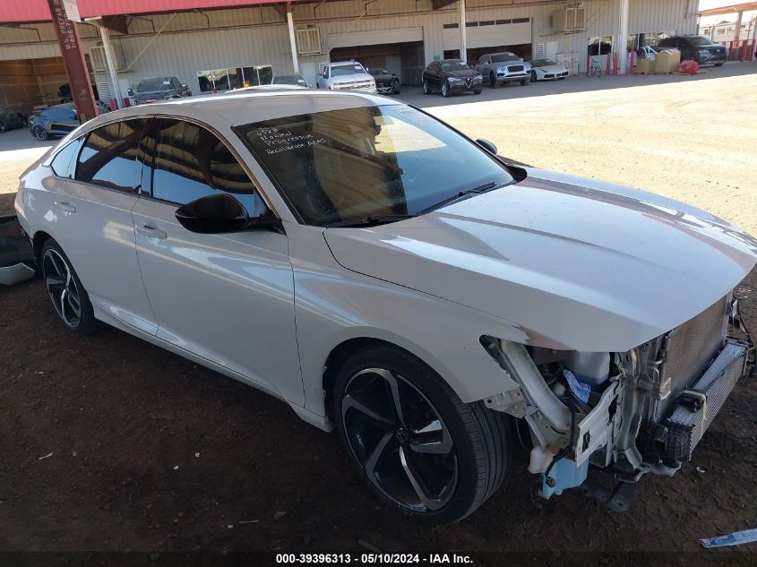 2022 Honda Accord Sport Special Edition VIN: 1HGCV1F4XNA063298 Lot: 39396313