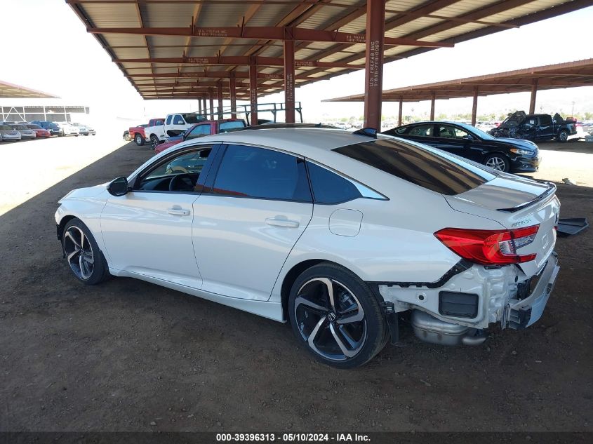 2022 Honda Accord Sport Special Edition VIN: 1HGCV1F4XNA063298 Lot: 39396313