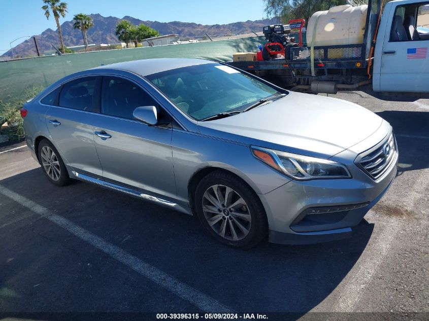 2015 HYUNDAI SONATA SPORT - 5NPE34AF4FH042674