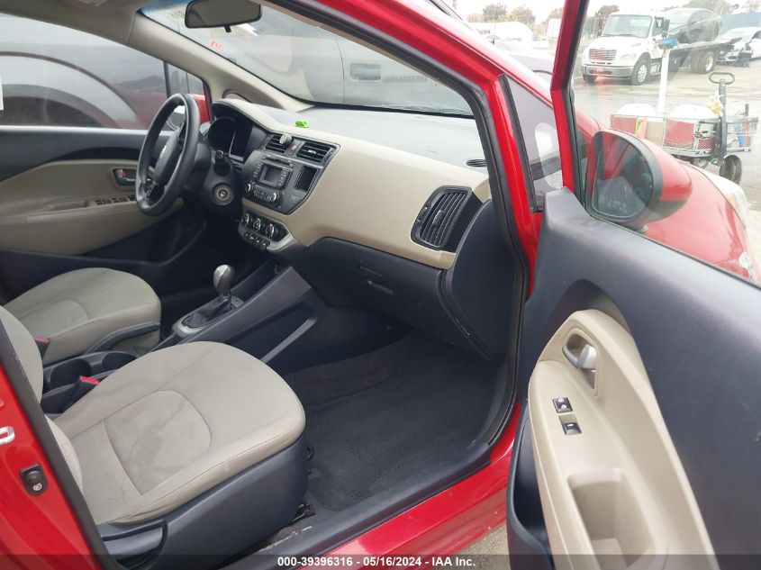 2014 KIA RIO LX - KNADM5A33E6373370