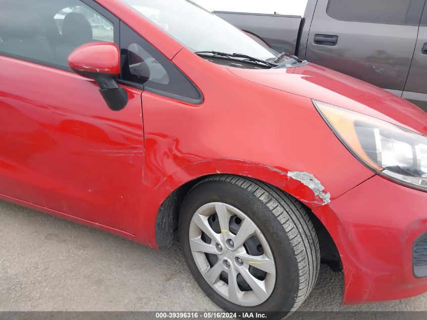 2014 KIA RIO LX - KNADM5A33E6373370