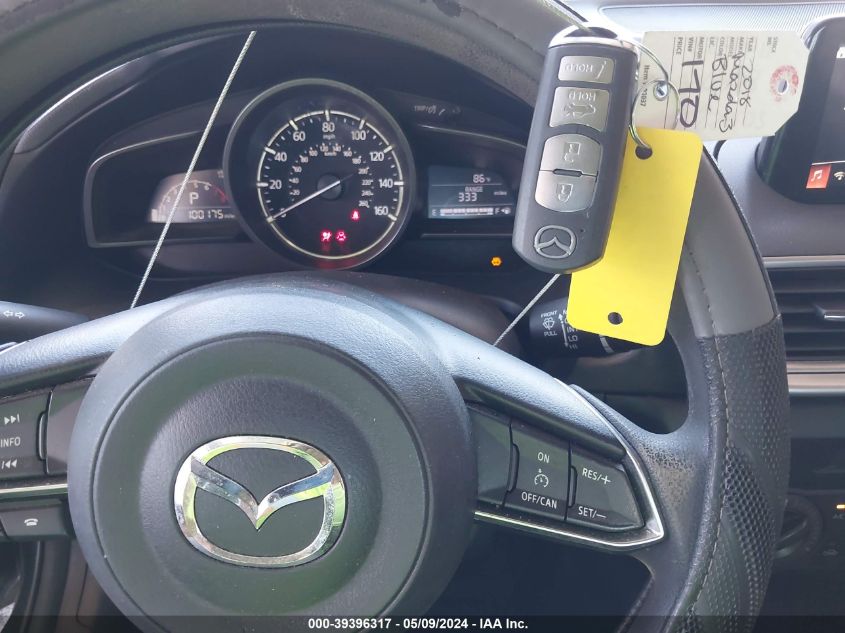 2018 Mazda Mazda3 Sport VIN: 3MZBN1U75JM207955 Lot: 39396317