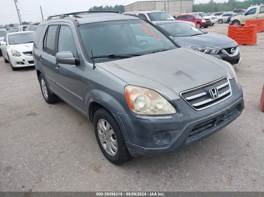 2005 Honda Cr-V Ex VIN: SHSRD78875U334218 Lot: 39396319