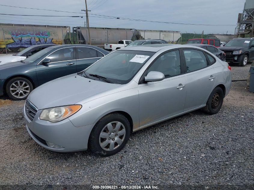 2007 Hyundai Elantra Gls/Limited/Se VIN: KMHDU46D97U161386 Lot: 39396321