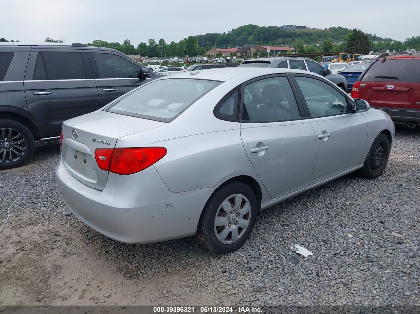 2007 Hyundai Elantra Gls/Limited/Se VIN: KMHDU46D97U161386 Lot: 39396321