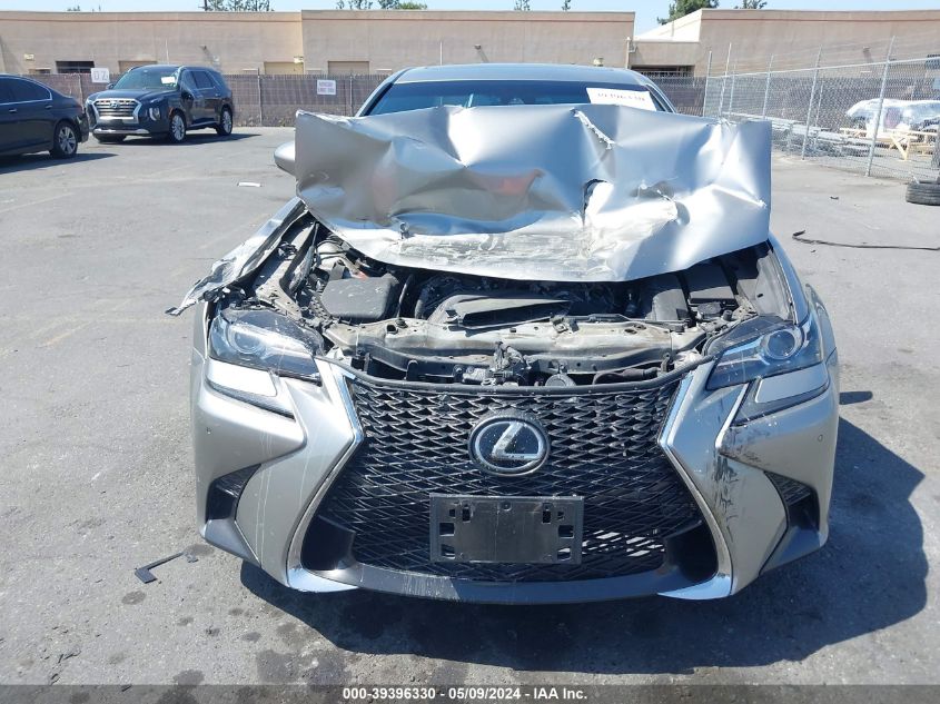 2016 Lexus Gs 350 F Sport VIN: JTHBZ1BL1GA006291 Lot: 39396330