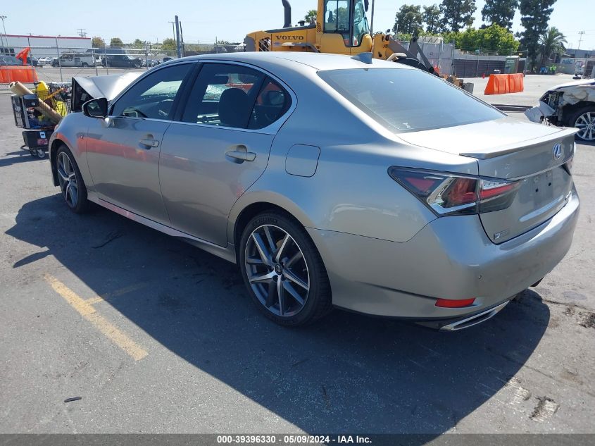 2016 Lexus Gs 350 F Sport VIN: JTHBZ1BL1GA006291 Lot: 39396330