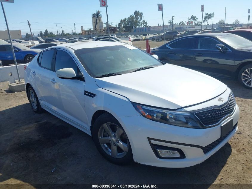 2015 Kia Optima Lx VIN: KNAGM4A71F5529973 Lot: 39396341