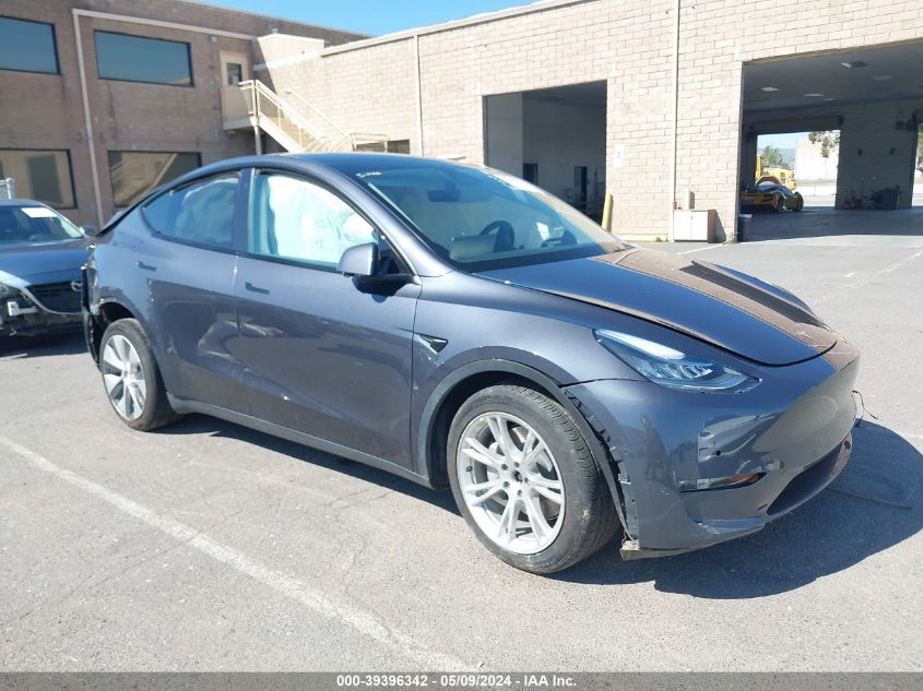 VIN 5YJYGDEE6MF283165 2021 Tesla Model Y, Long Rang... no.1