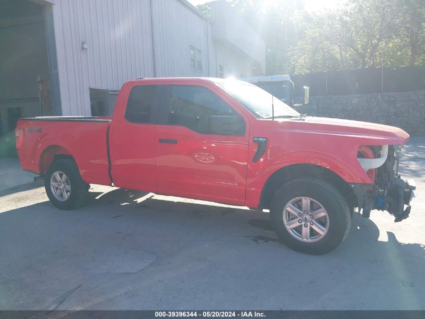 2022 Ford F-150 Xl VIN: 1FTFX1E8XNKE18524 Lot: 39396344