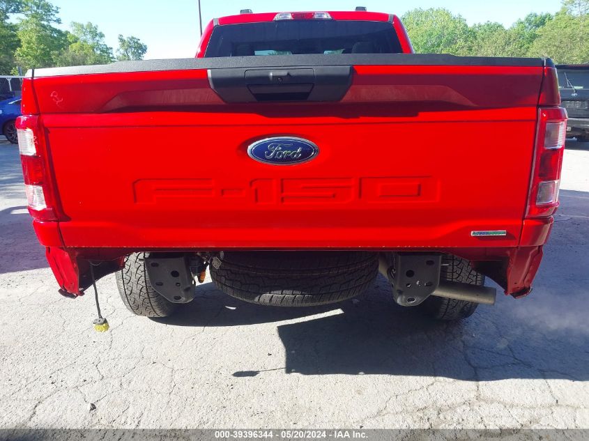 2022 Ford F-150 Xl VIN: 1FTFX1E8XNKE18524 Lot: 39396344