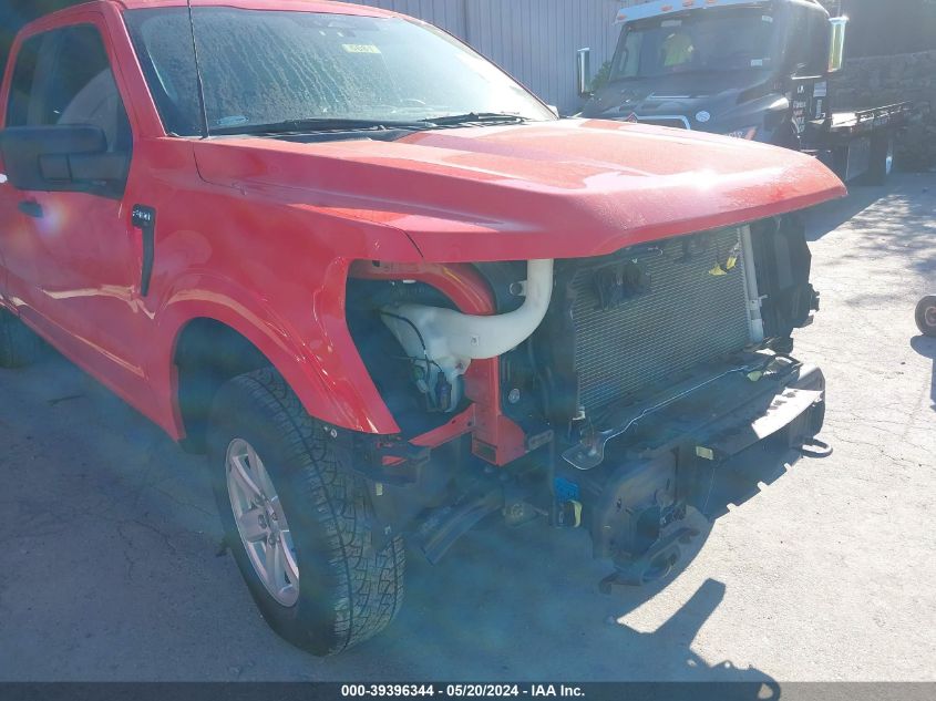 2022 Ford F-150 Xl VIN: 1FTFX1E8XNKE18524 Lot: 39396344