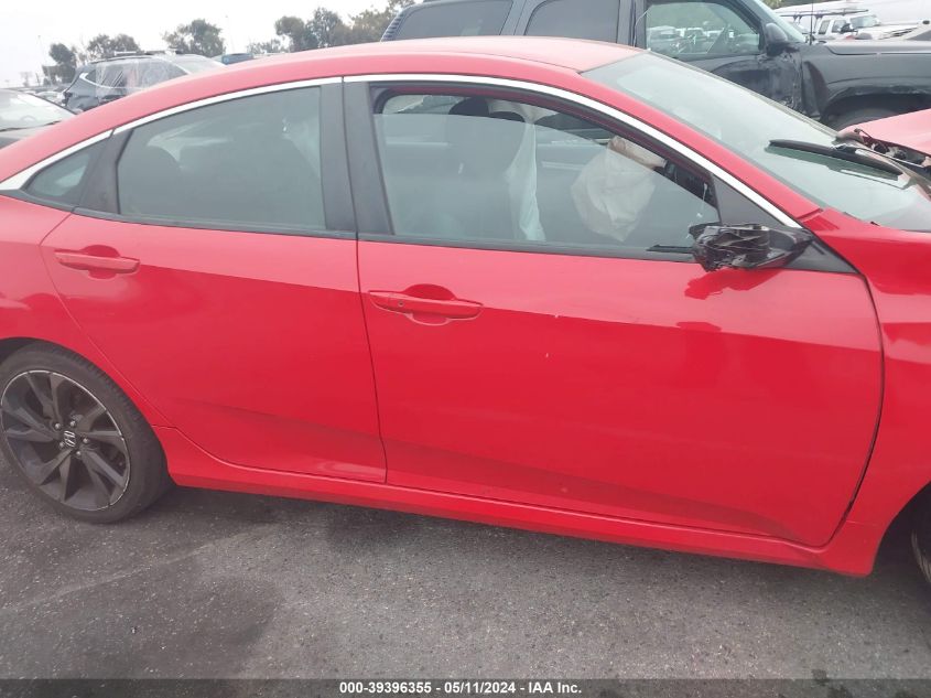 2019 Honda Civic Sport VIN: 2HGFC2F88KH508680 Lot: 39396355