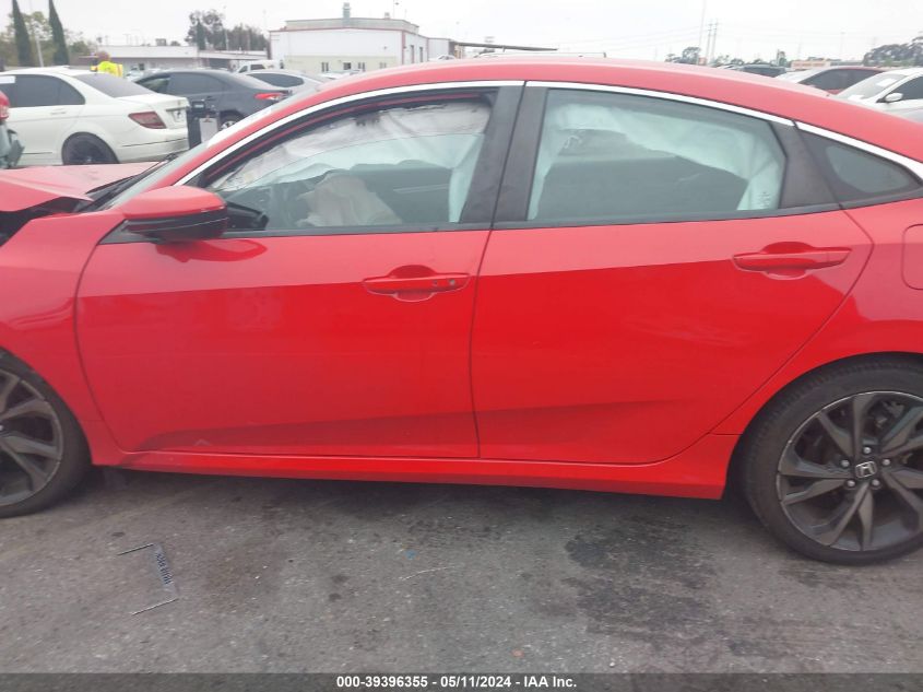 2019 Honda Civic Sport VIN: 2HGFC2F88KH508680 Lot: 39396355