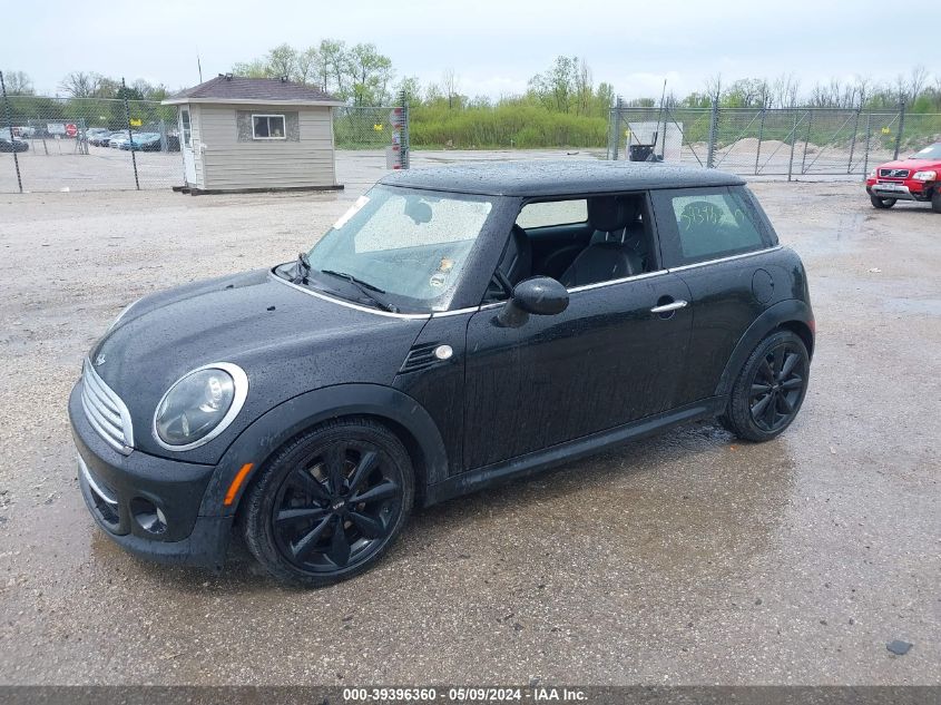 2012 Mini Cooper VIN: WMWSU3C52CT255450 Lot: 39396360