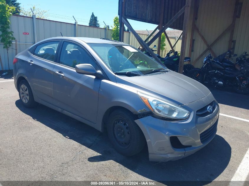 2015 Hyundai Accent Gls VIN: KMHCT4AE4FU835067 Lot: 39396361