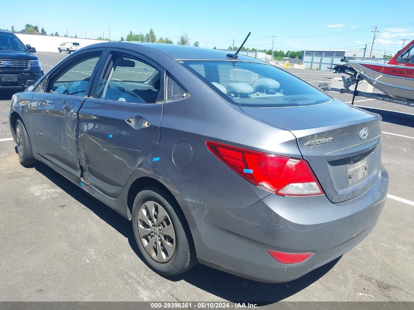 2015 Hyundai Accent Gls VIN: KMHCT4AE4FU835067 Lot: 39396361