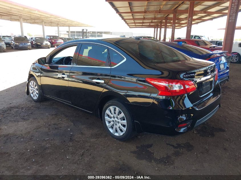 2016 Nissan Sentra Sv VIN: 3N1AB7AP1GL674533 Lot: 39396362