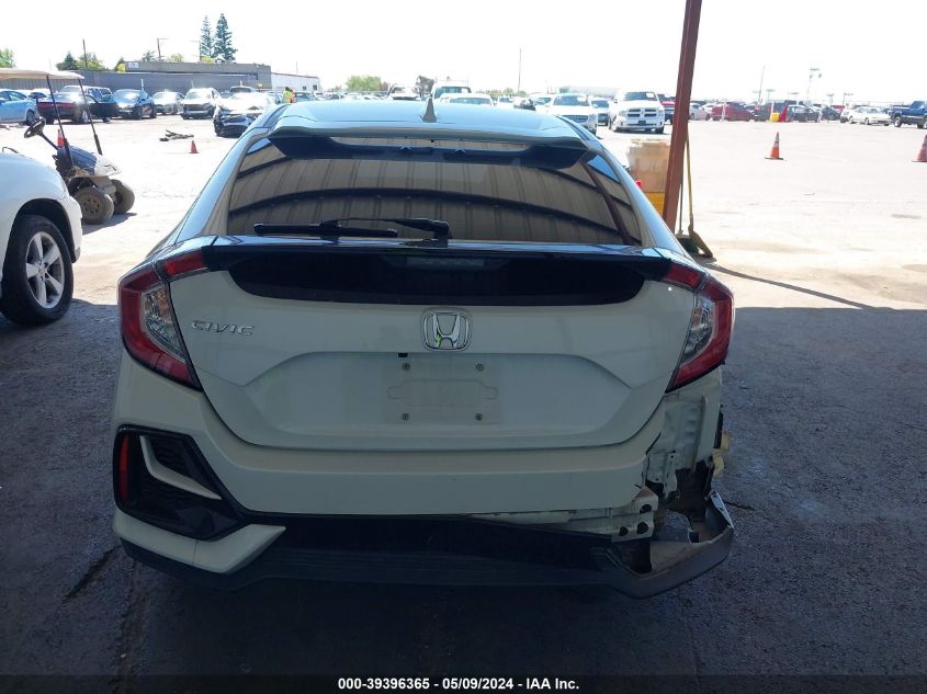 2020 Honda Civic Ex VIN: SHHFK7H66LU419822 Lot: 39396365