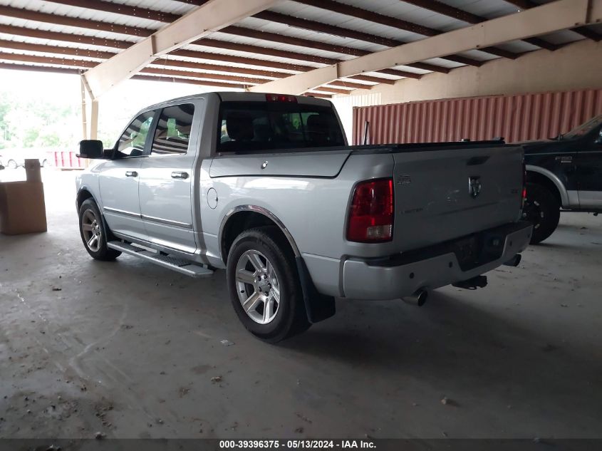 2012 Ram 1500 Laramie Longhorn/Limited Edition VIN: 1C6RD7PT9CS318588 Lot: 39396375