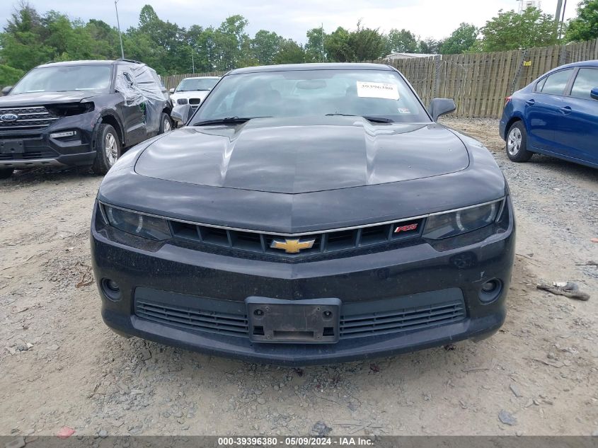 2015 Chevrolet Camaro 2Lt VIN: 2G1FF1E33F9217759 Lot: 39396380