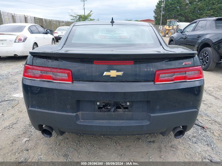 2015 Chevrolet Camaro 2Lt VIN: 2G1FF1E33F9217759 Lot: 39396380