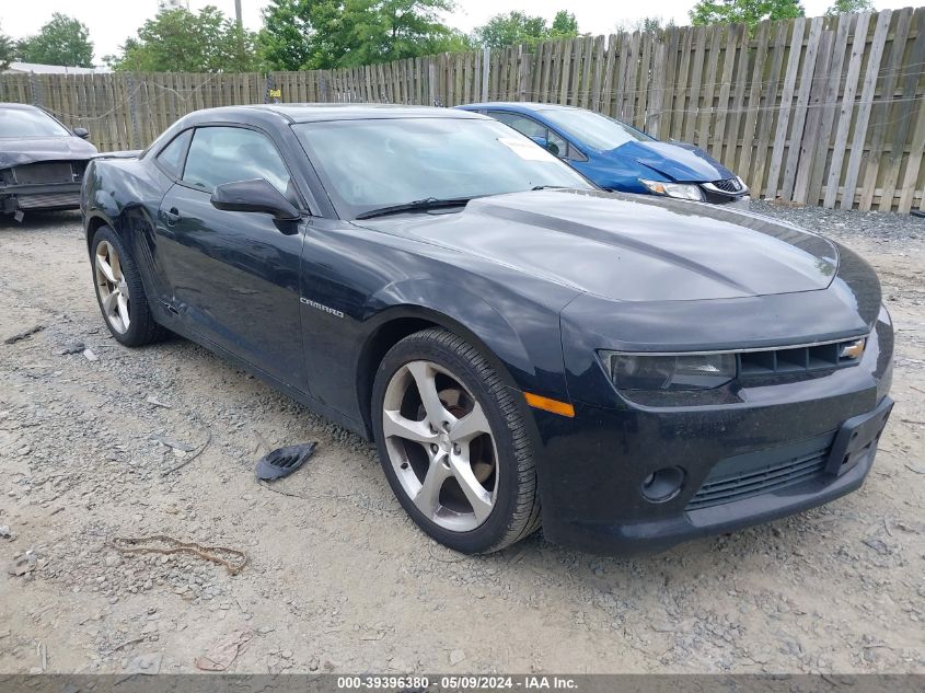 2015 Chevrolet Camaro 2Lt VIN: 2G1FF1E33F9217759 Lot: 39396380