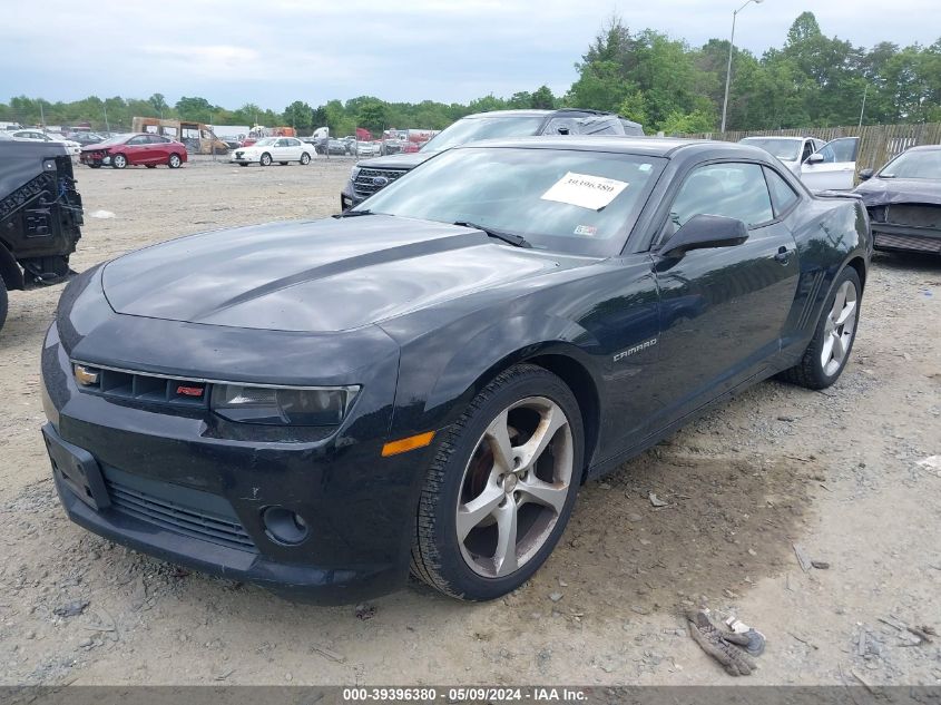 2015 Chevrolet Camaro 2Lt VIN: 2G1FF1E33F9217759 Lot: 39396380