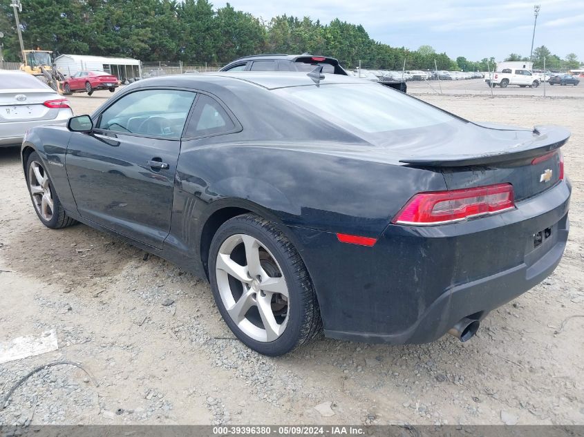 2015 Chevrolet Camaro 2Lt VIN: 2G1FF1E33F9217759 Lot: 39396380