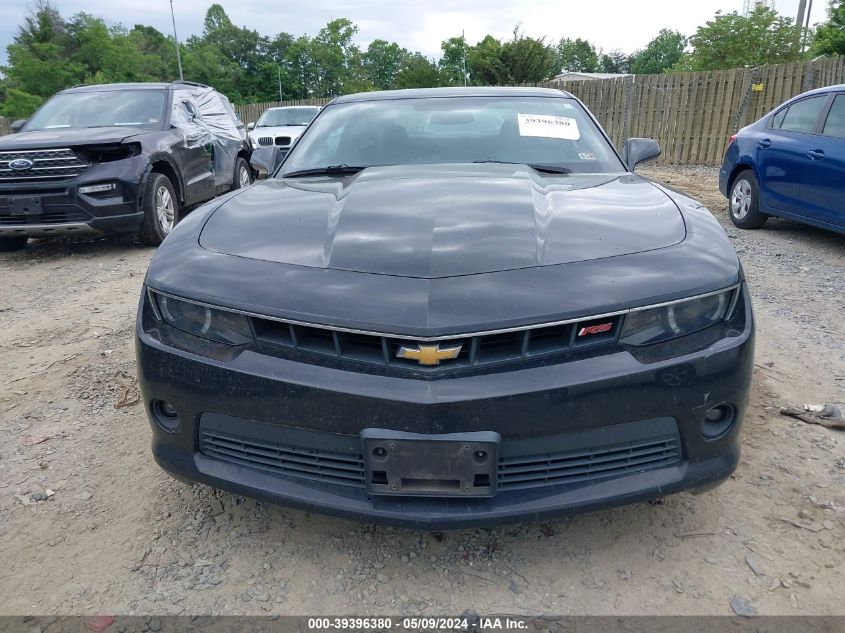 2015 Chevrolet Camaro 2Lt VIN: 2G1FF1E33F9217759 Lot: 39396380