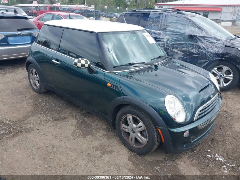 2006 Mini Cooper VIN: WMWRC33566TK16012 Lot: 39396381