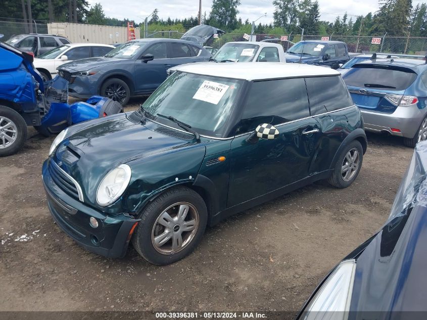 2006 Mini Cooper VIN: WMWRC33566TK16012 Lot: 39396381