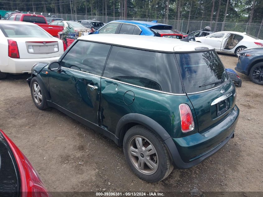 2006 Mini Cooper VIN: WMWRC33566TK16012 Lot: 39396381