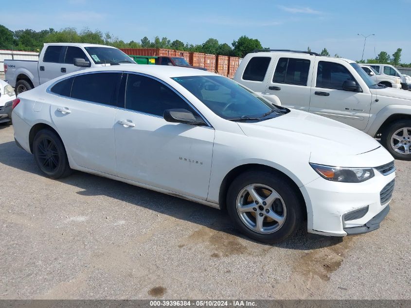 2017 Chevrolet Malibu Ls VIN: 1G1ZB5ST8HF129921 Lot: 39396384