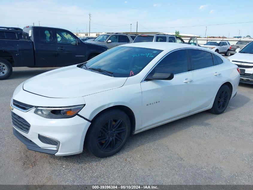 2017 Chevrolet Malibu Ls VIN: 1G1ZB5ST8HF129921 Lot: 39396384