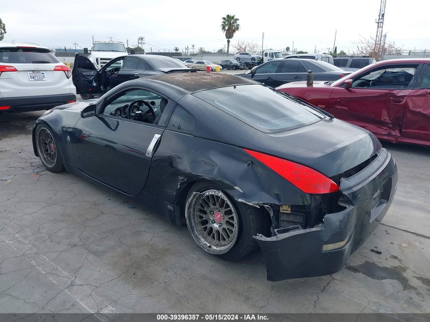 2006 Nissan 350Z Touring VIN: JN1AZ34D16M308419 Lot: 39396387
