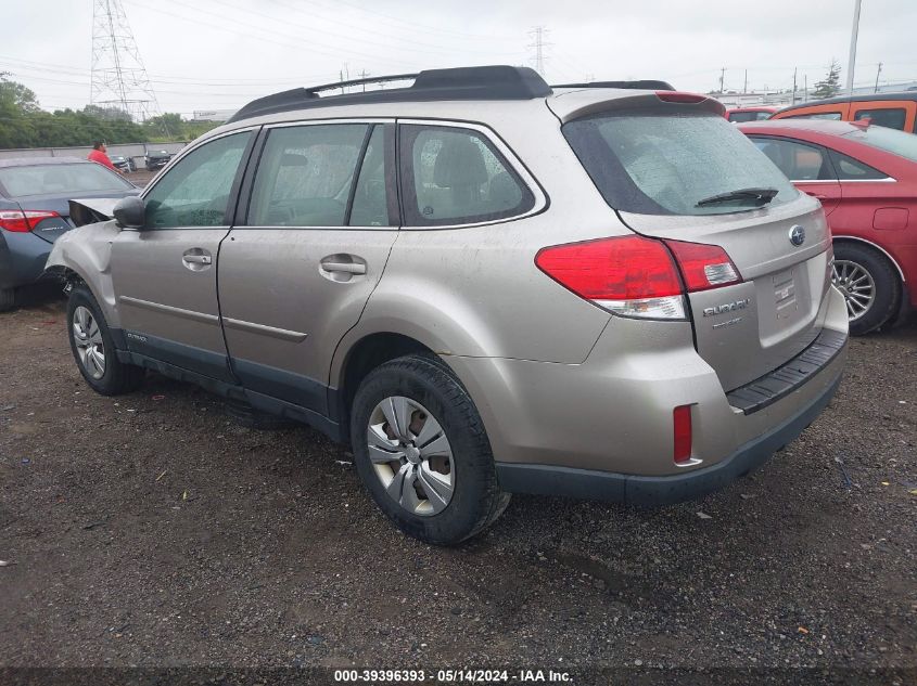 2014 Subaru Outback 2.5I VIN: 4S4BRBAC6E1314106 Lot: 39396393