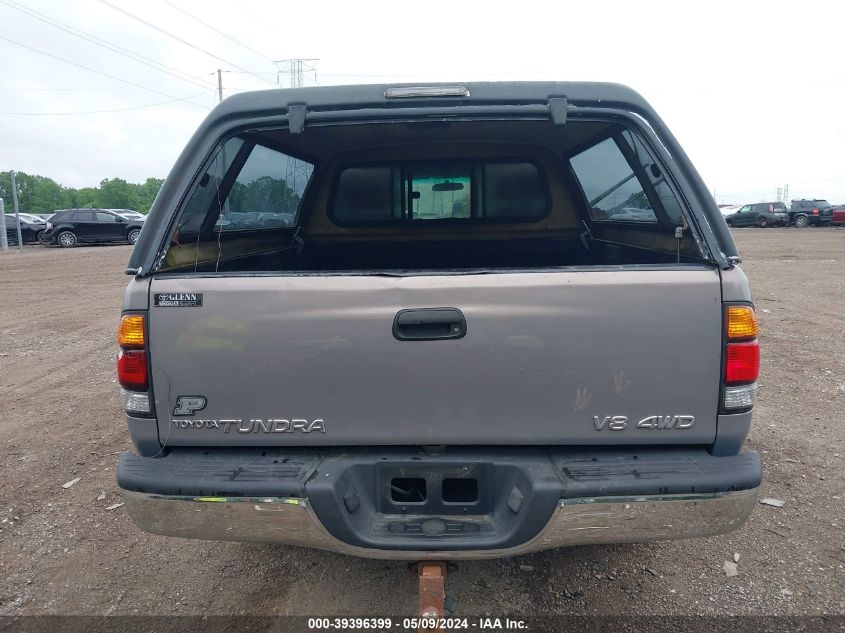 5TBBT4419YS016354 | 2000 TOYOTA TUNDRA