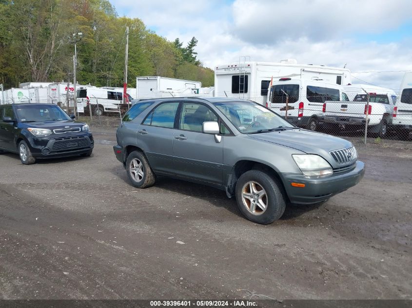 2002 Lexus Rx 300 VIN: JTJHF10U020260005 Lot: 39396401