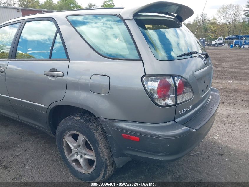 2002 Lexus Rx 300 VIN: JTJHF10U020260005 Lot: 39396401